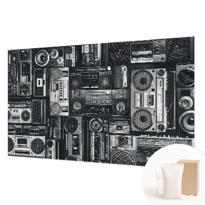 Sfeervol fotobehang Retro radio