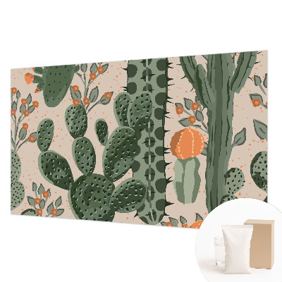 Vlies fotobehang Groene cactussen