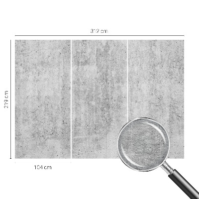 Fotobehang vlies Betonnen muur