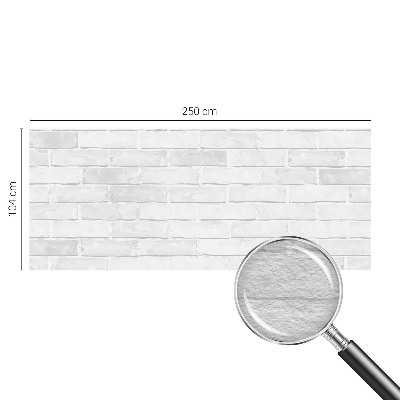 Vliesbehang fotobehang woonkamer met print van een bakstenen muur