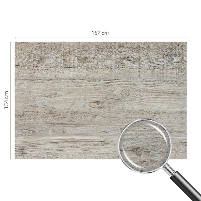 Fotobehang met print van houten ringen