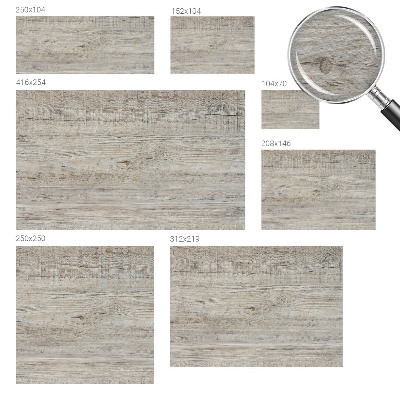 Fotobehang Houten ringen