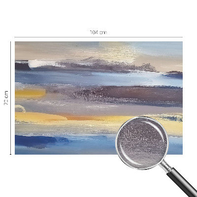 Vlies fotobehang op maat Vreedzaam landschap