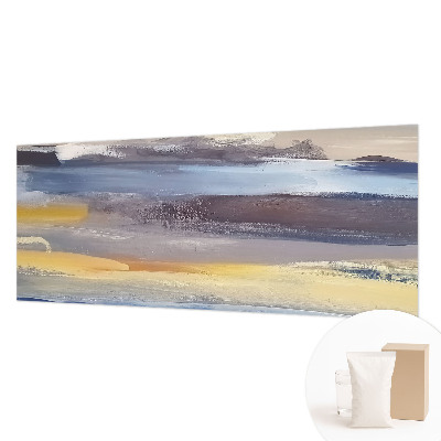 Vlies fotobehang op maat met een vredig landschap als motief