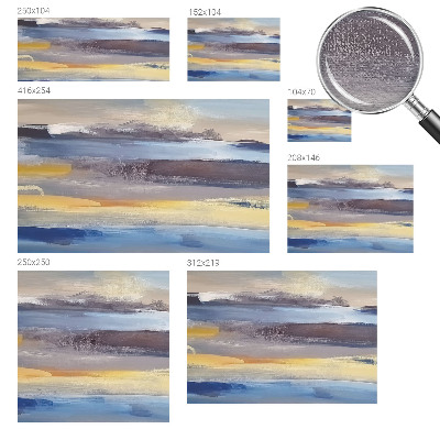 Vlies fotobehang op maat Vreedzaam landschap