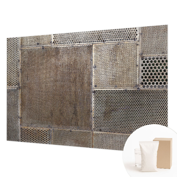 Fotobehang naadloos Metaalachtige patronen