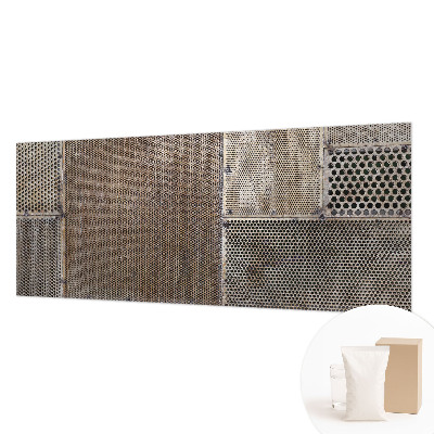 Fotobehang naadloos Metaalachtige patronen