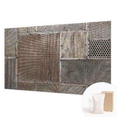 Fotobehang naadloos Metaalachtige patronen