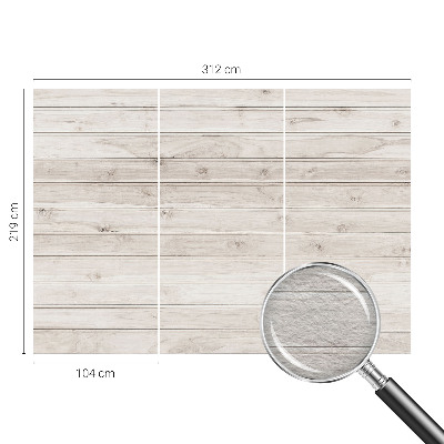 Foto behang op maat Natuurlijk hout