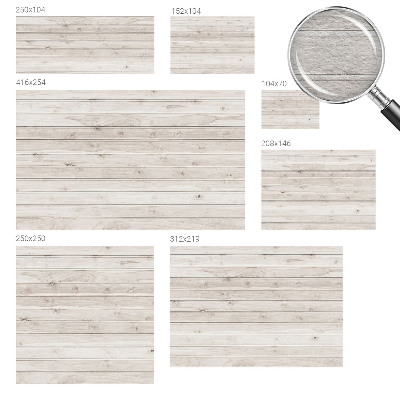 Foto behang op maat Natuurlijk hout