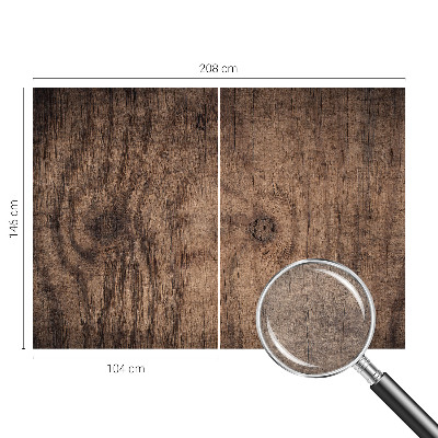 Fotobehang woonkamer Rustiek hout