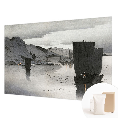 Fotobehang voor slaapkamer Avondbaai