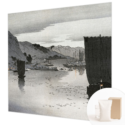 Fotobehang voor slaapkamer Avondbaai