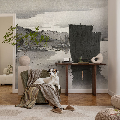 Fotobehang voor slaapkamer Avondbaai
