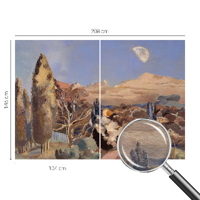 Fotobehang slaapkamer Boslandschap