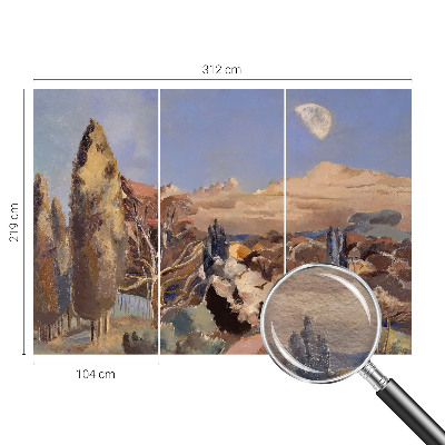 Fotobehang slaapkamer Boslandschap