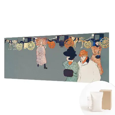 Modern fotobehang met een print van coach-kostuums