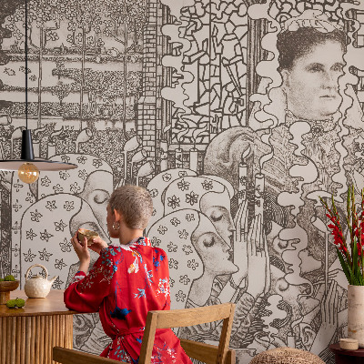 Kwalitatief fotobehang Bloemenportretten