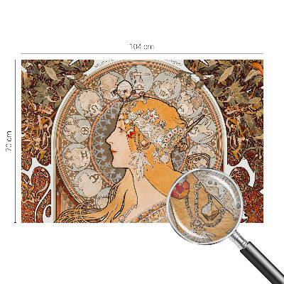 Uniek fotobehang met een zodiacal elegant ontwerp