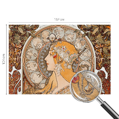 Uniek fotobehang met een zodiacal elegant ontwerp