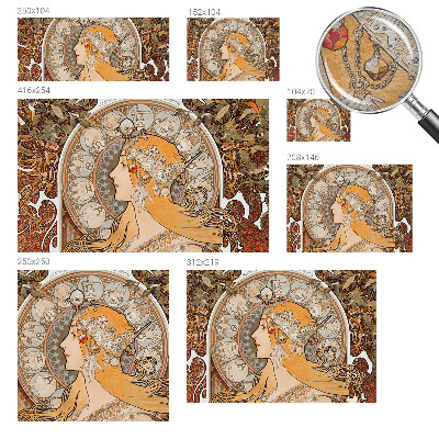 Uniek fotobehang Zodiacale elegantie