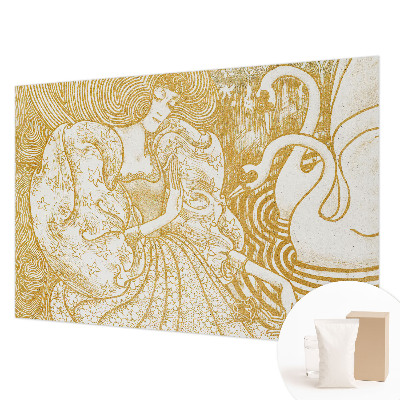 Groot fotobehang Vrouwelijke elegantie