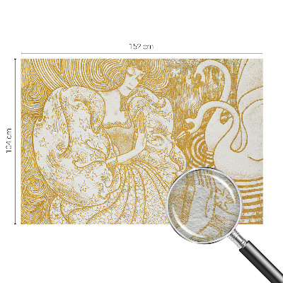 Groot fotobehang Vrouwelijke elegantie