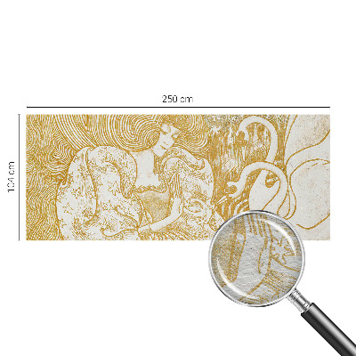 Groot fotobehang Vrouwelijke elegantie