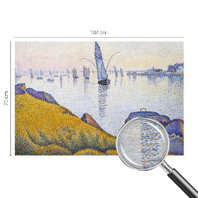 Vlies fotobehang Zeilreflectie