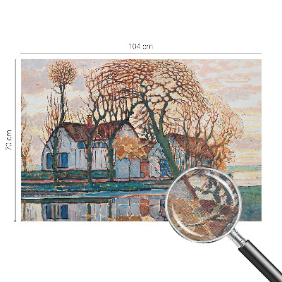 Fotobehang vlies Idyllisch landschap