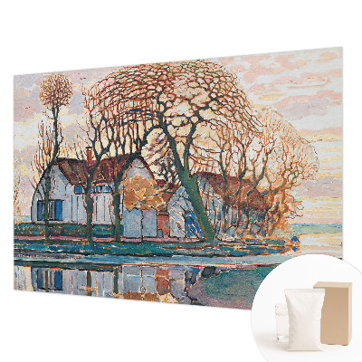 Fotobehang vlies Idyllisch landschap