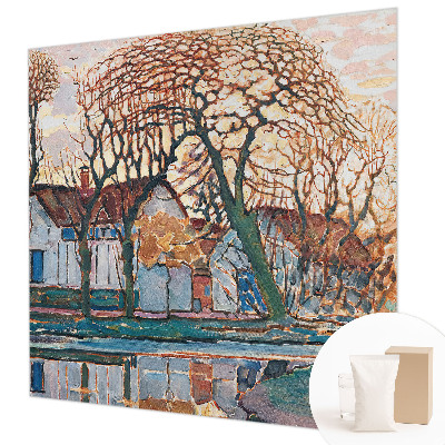 Fotobehang vlies Idyllisch landschap