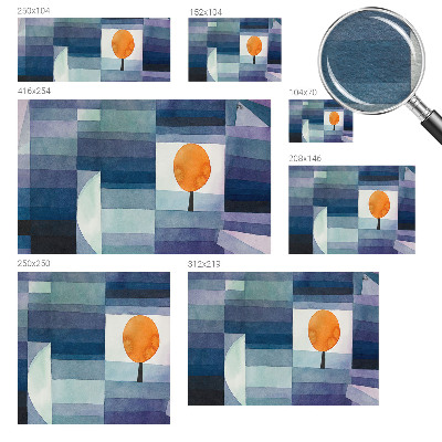 Vliesbehang fotobehang Abstracte boom