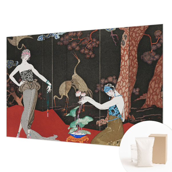 Vliesbehang fotobehang woonkamer Elegante scène