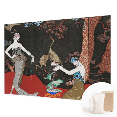 Vliesbehang fotobehang woonkamer Elegante scène