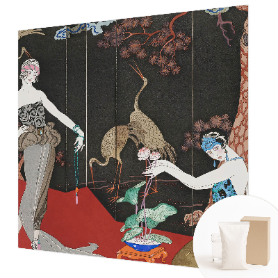 Vliesbehang fotobehang woonkamer Elegante scène