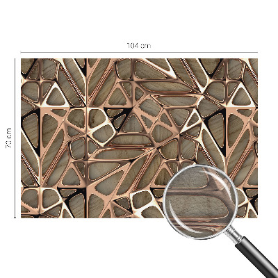 Fotobehang met een geometrisch patroon