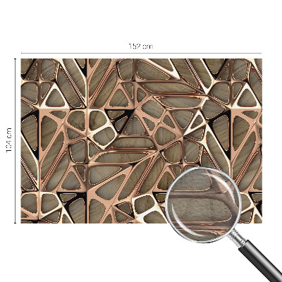Fotobehang met een geometrisch patroon