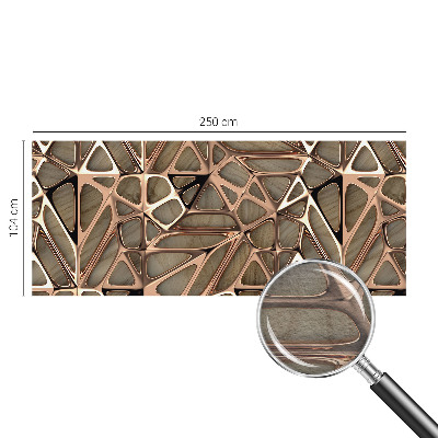 Fotobehang met een geometrisch patroon