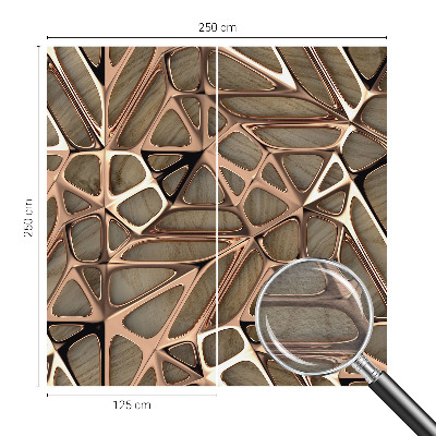 Fotobehang met een geometrisch patroon