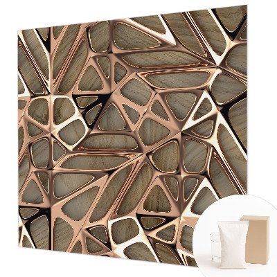 Fotobehang met een geometrisch patroon