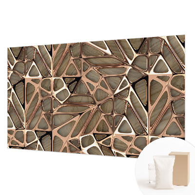 Fotobehang met een geometrisch patroon