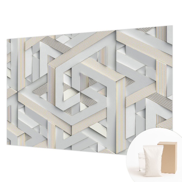 Fotobehang op maat Illusoire vormen