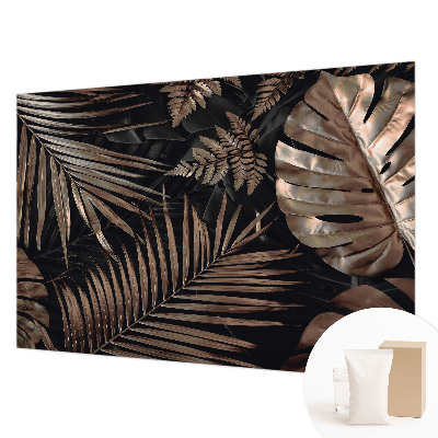 Foto behang op maat Exotische bladeren