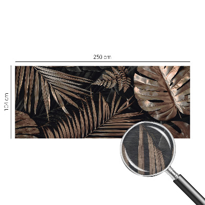 Foto behang op maat Exotische bladeren