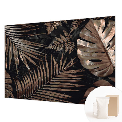 Foto behang op maat Exotische bladeren