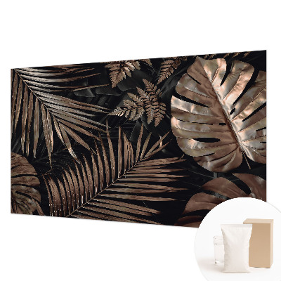 Foto behang op maat Exotische bladeren