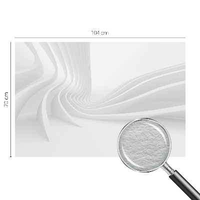 Fotobehang voor de woonkamer met patroon van vloeistofleidingen