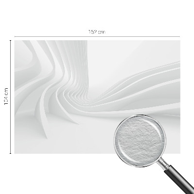 Fotobehang voor de woonkamer met patroon van vloeistofleidingen