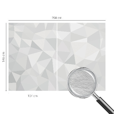 Hoogwaardig fotobehang Driehoekig mozaïek